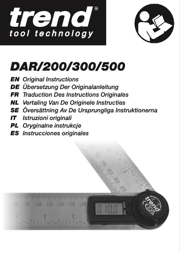 Digital Angle Rule Instructions 