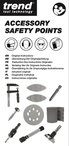 Accessory Safety Points Instructions
