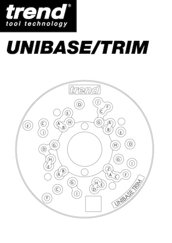 Instructions for UNIBASE TRIM