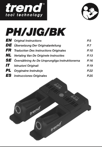 3 in 1 Pocket Hole Jig Kit Instructions